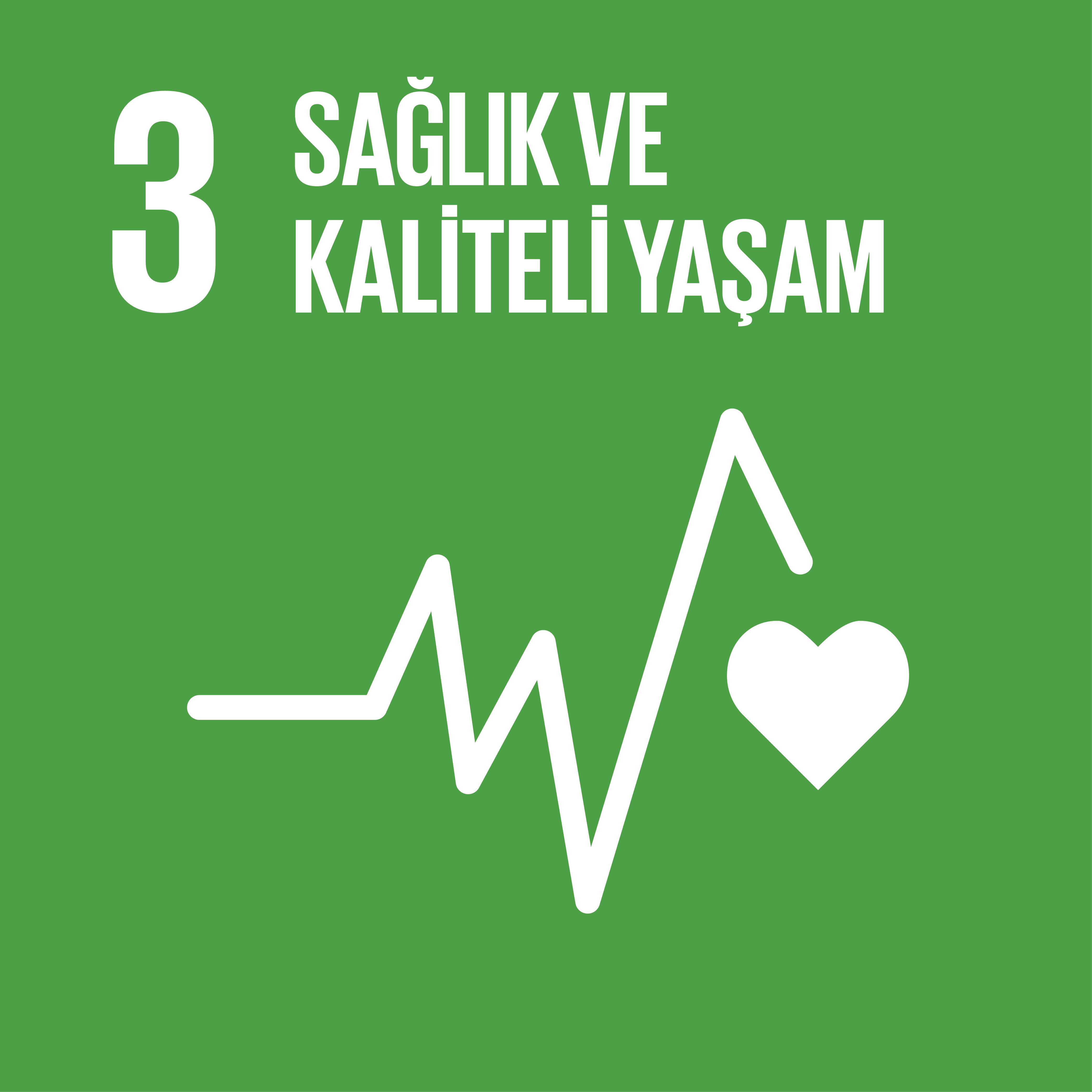 Amaç 3: Sağlık ve kaliteli yaşam
