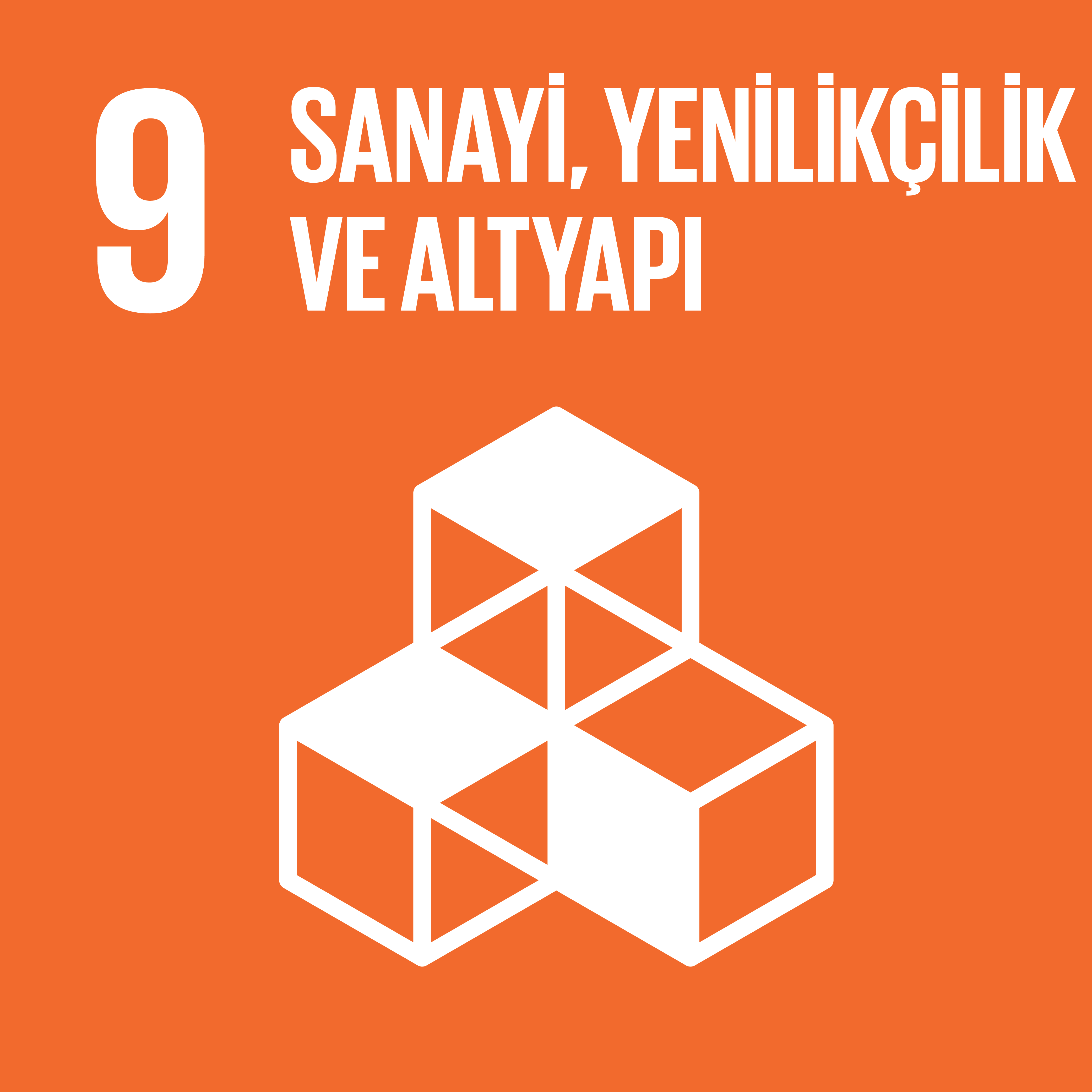 Amaç 9: Sanayi, yenilikçilik ve altyapı